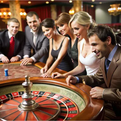 Bring the thrill of the casino to your event with roulette. This classic game of chance adds energy and fun, making it a perfect centerpiece for corporate events, parties, or special occasions. Spin the wheel and let the excitement unfold!